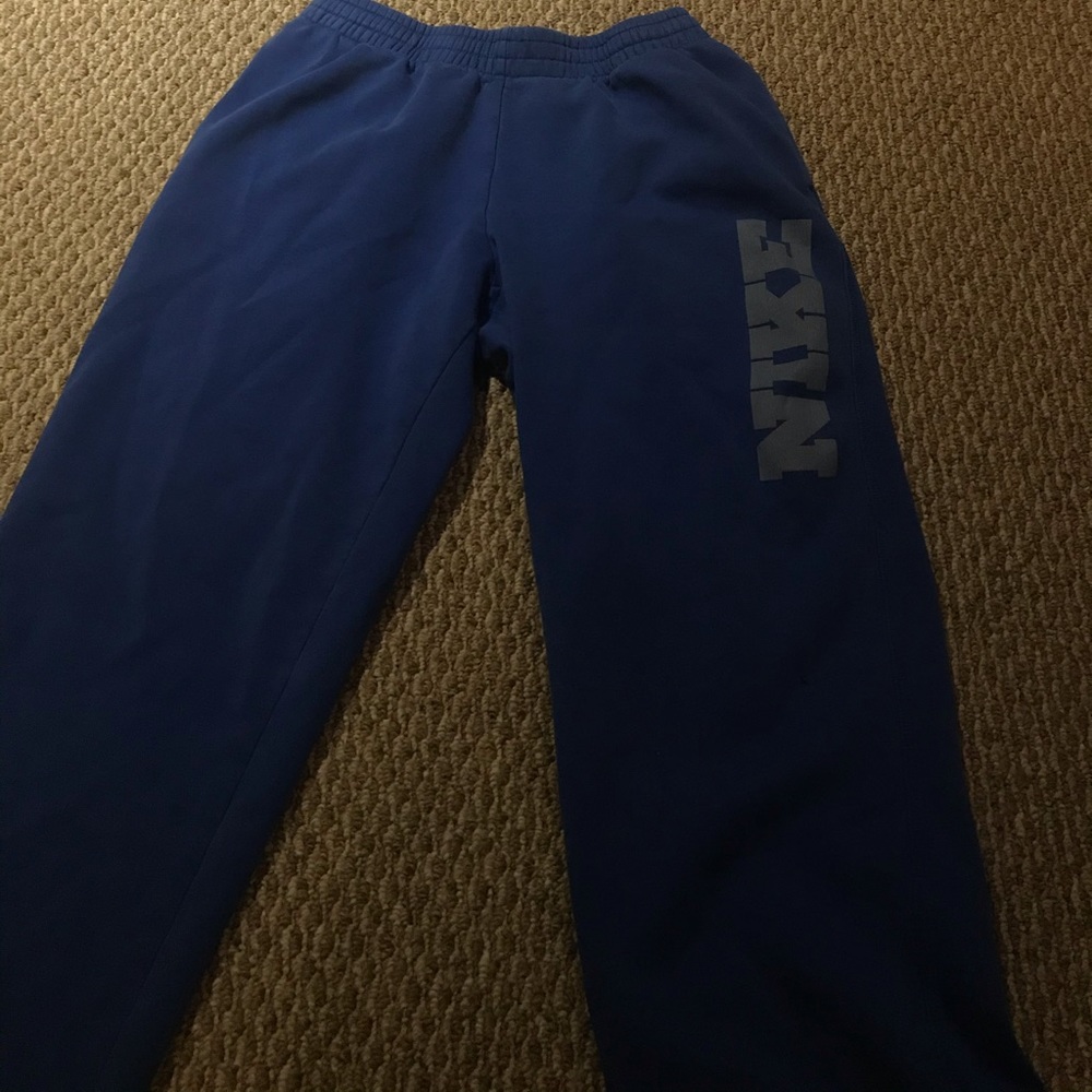 Nike blue sweatpants